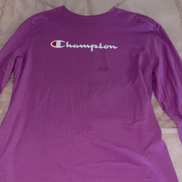Champion Tops - Purple champion women long sleeve